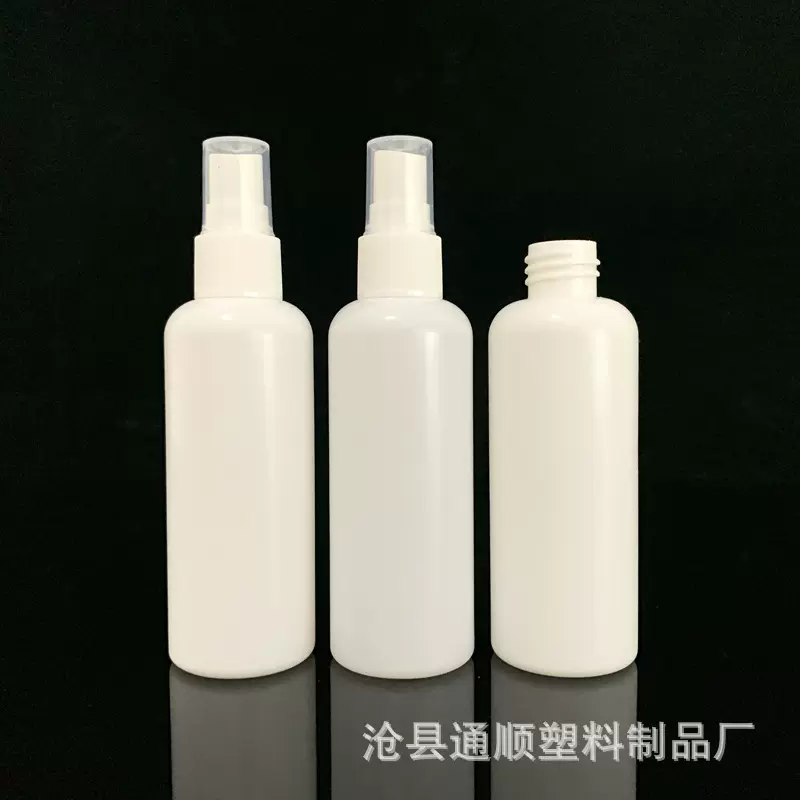 100ml喷瓶塑料喷雾瓶酒精消毒水瓶化妆水分装瓶园艺花卉瓶消毒液