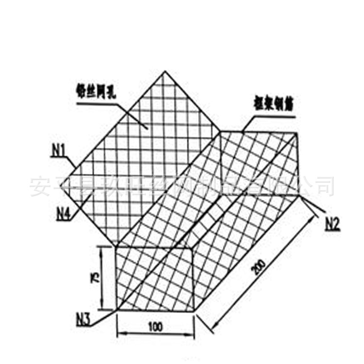 Hot-dip galvanized gabion net river gabion cage dam flood control…