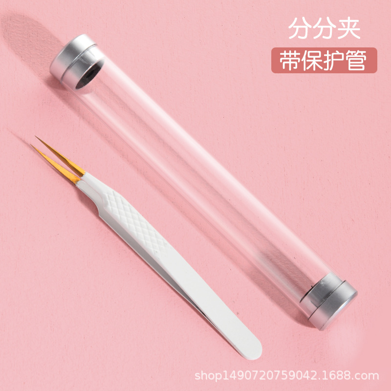 분할 클립 (플라스틱 실린더)