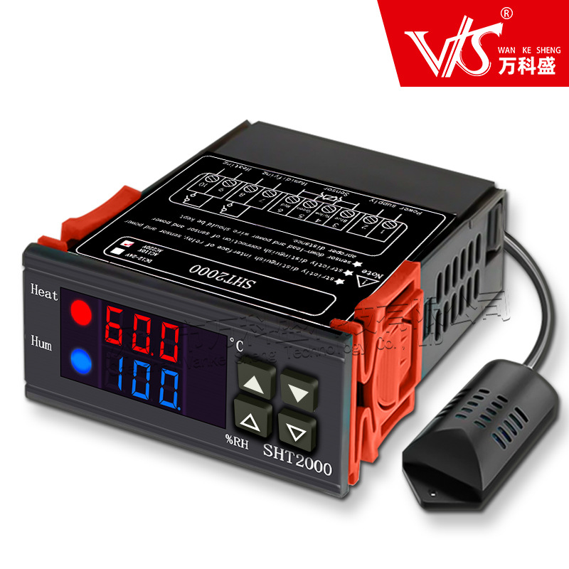 Controlador de temperatura digital SHT2000 para sistemas de 110–230V