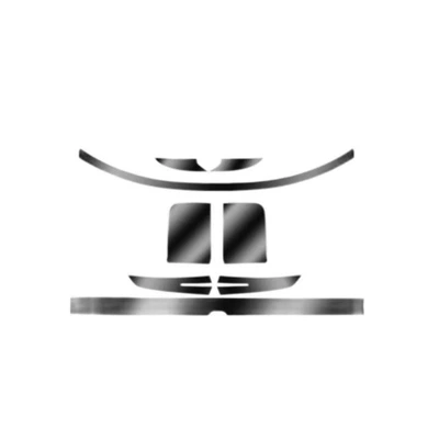 Lamp eyebrow — Li Auto Modified Black Knight