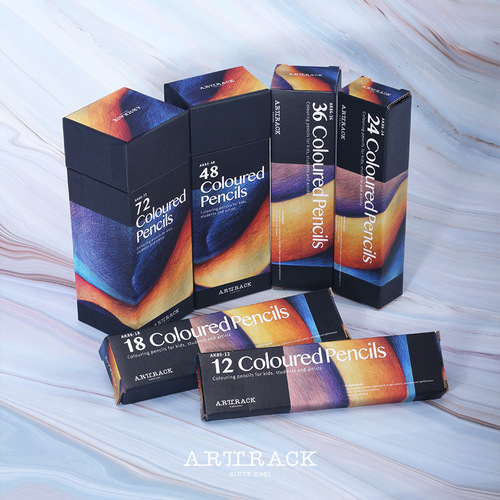 Set of 12/48/72 Color Pencils, Oil-based & Water-soluble, for Painting, Wholesale