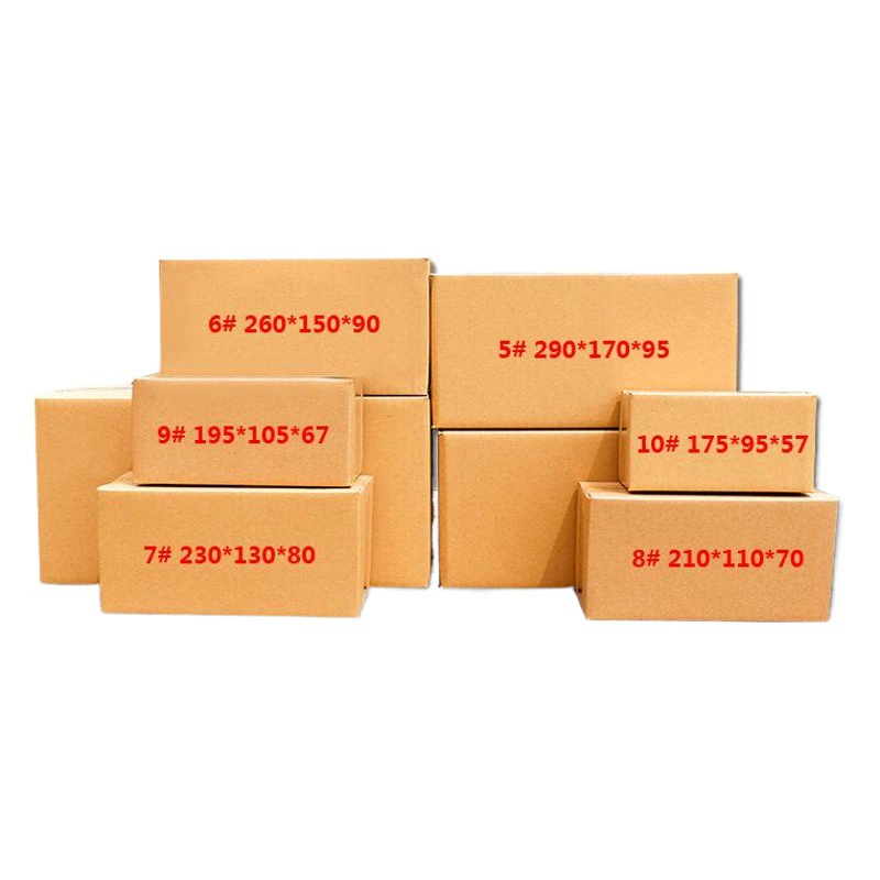 Лавочник рекомендует почтовые картонные коробки половинной высоты для экспресс-логистики