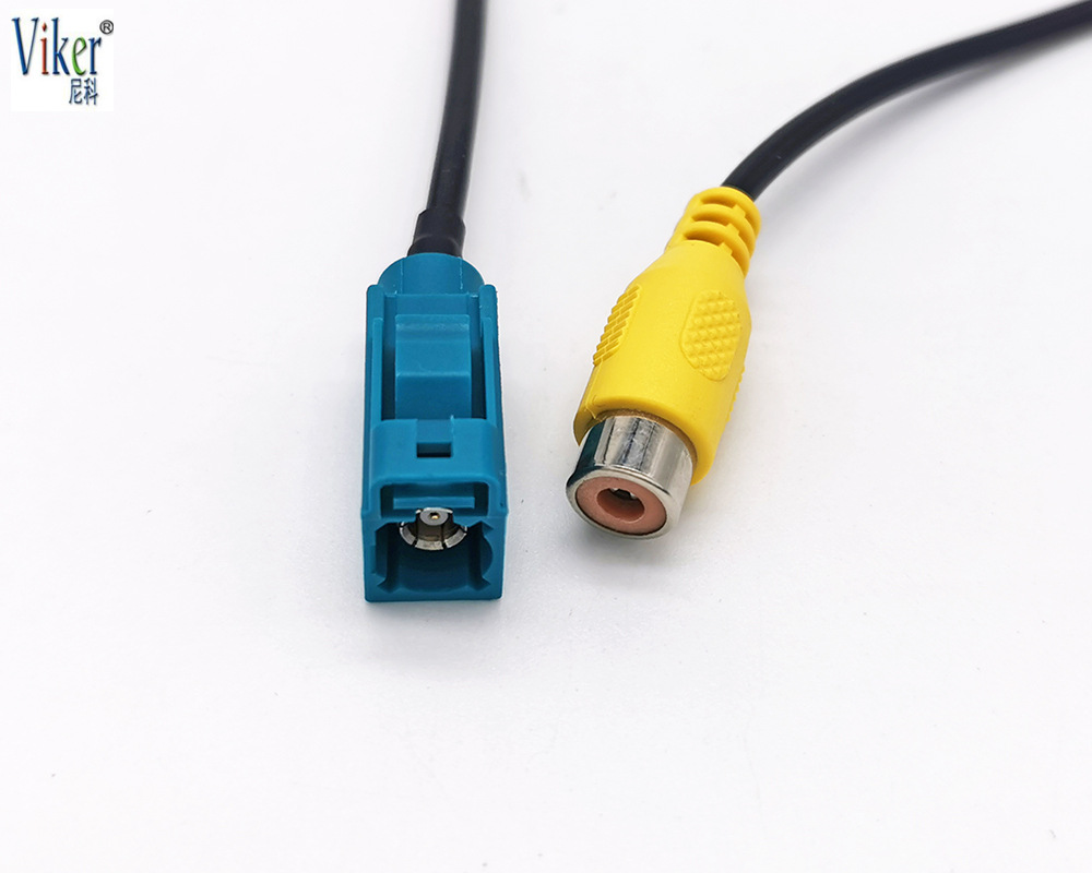 FAKRA Wiring Harness Z to RCA Female Connector for Car Reversing Camera