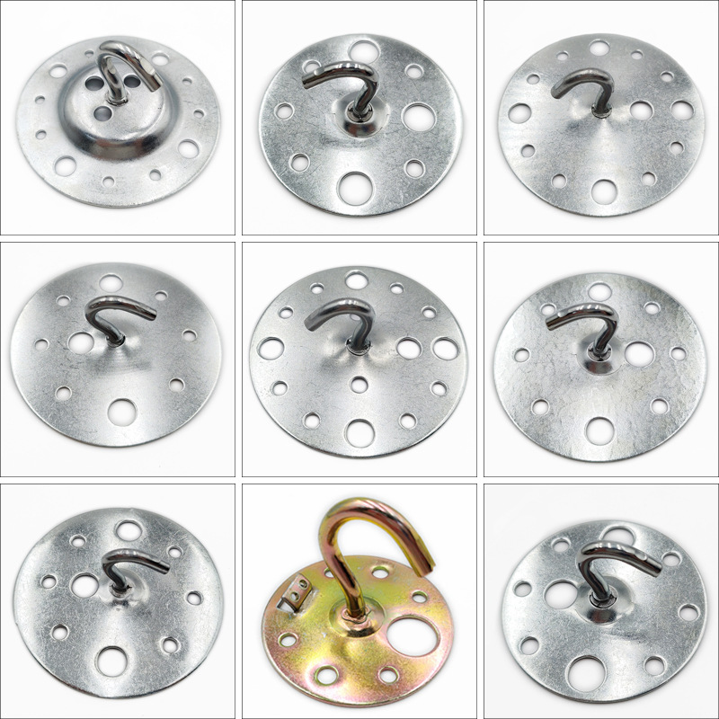 水晶灯吊灯开口挂钩吸顶圆形挂板吊链挂钩开钩子LED灯具灯饰配件