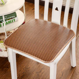 冰丝藤草坐垫夏天通用餐椅垫凉垫 椅子办公室椅子坐垫汽车座南舟