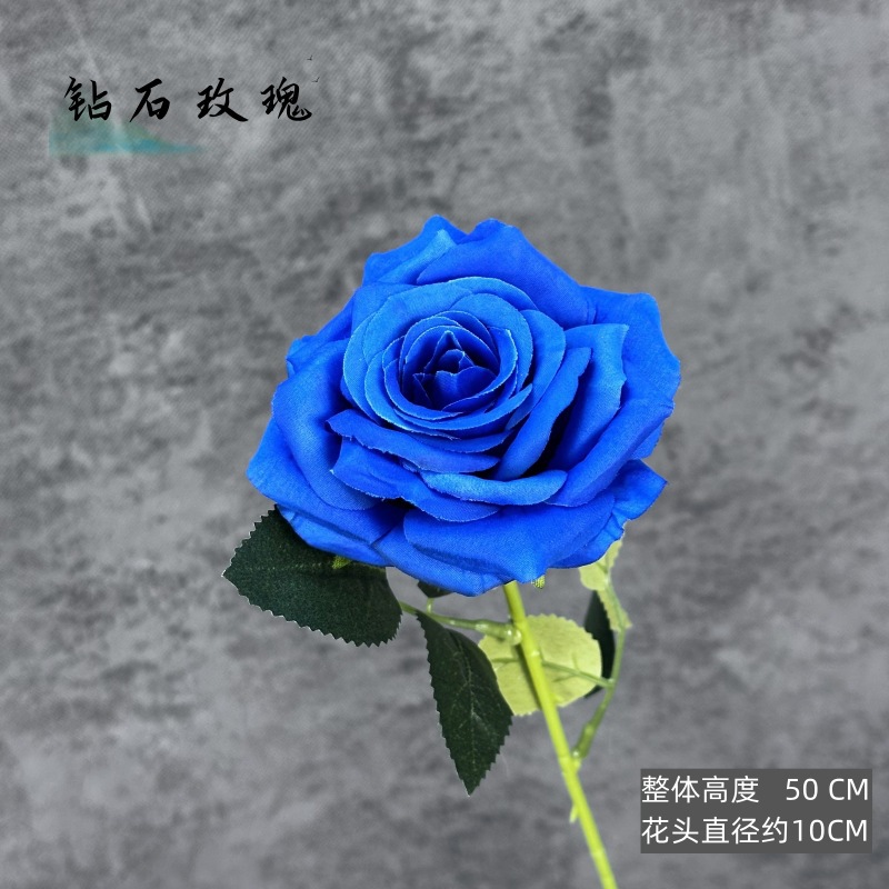 Silk cloth-diamond-treasure blue