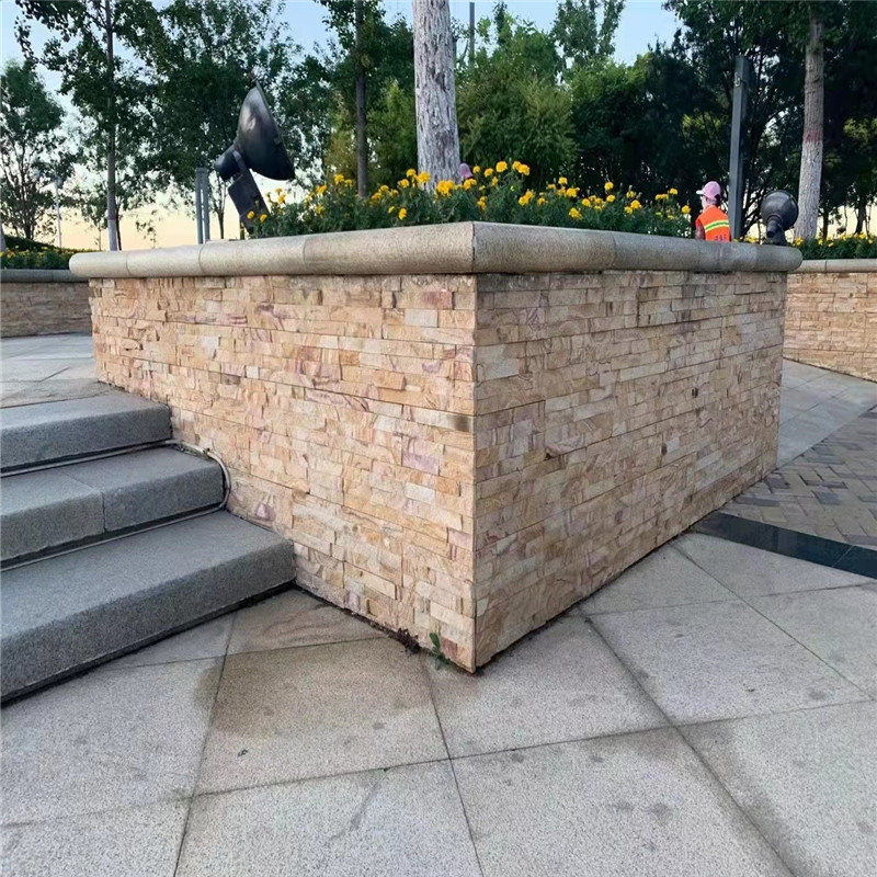 GRC árbol piscina de agua limpia concreto parque cemento UHPC paisaje banco piscina de plantación
