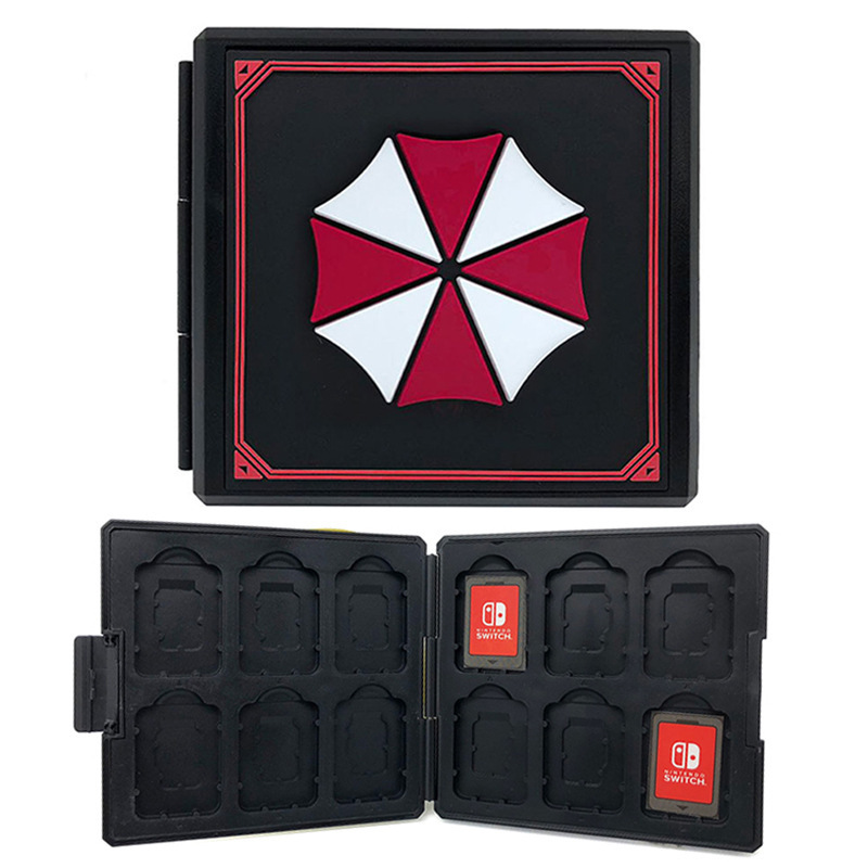 Interruptor de juego caja de cassette NS caja de tarjeta magnética de silicona caja de almacenamiento accesorios OLED caja de tarjeta portátil Lite Accesorios