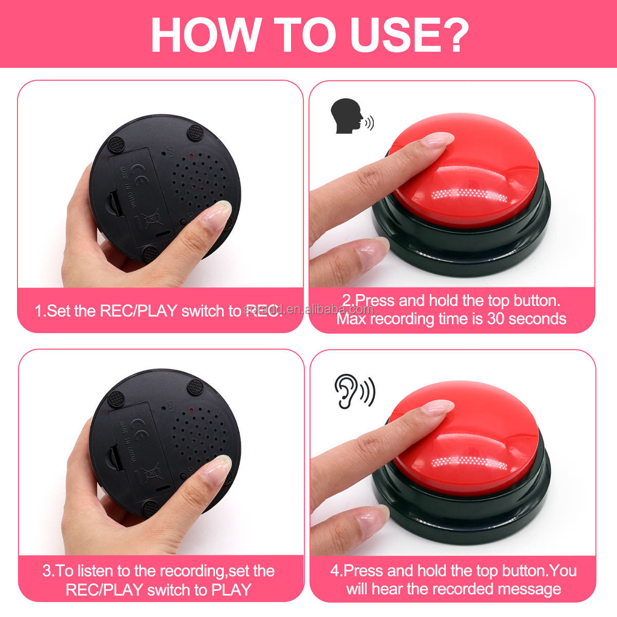 Europa y los Estados Unidos Puzzles para niños Zumber Aula de conocimiento Concurso de campana de mano PK Concurso de niños accesorios divertidos