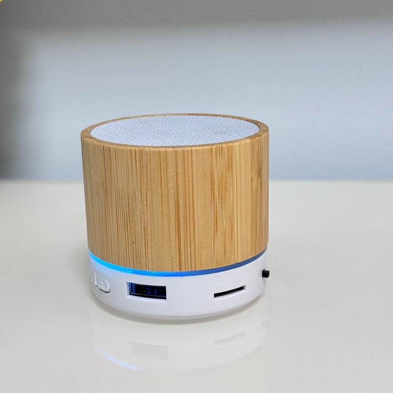 国境を越えた新しいアイデア竹木発光無線bluetooth携帯スピーカー家庭用小型スピーカーメーカーのプレゼント卸売り|undefined