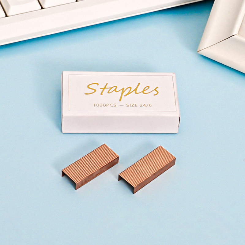 로즈 골드 스테이플(단일 상자)