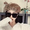 Tide, sunglasses, retro glasses, Korean style, internet celebrity, fitted