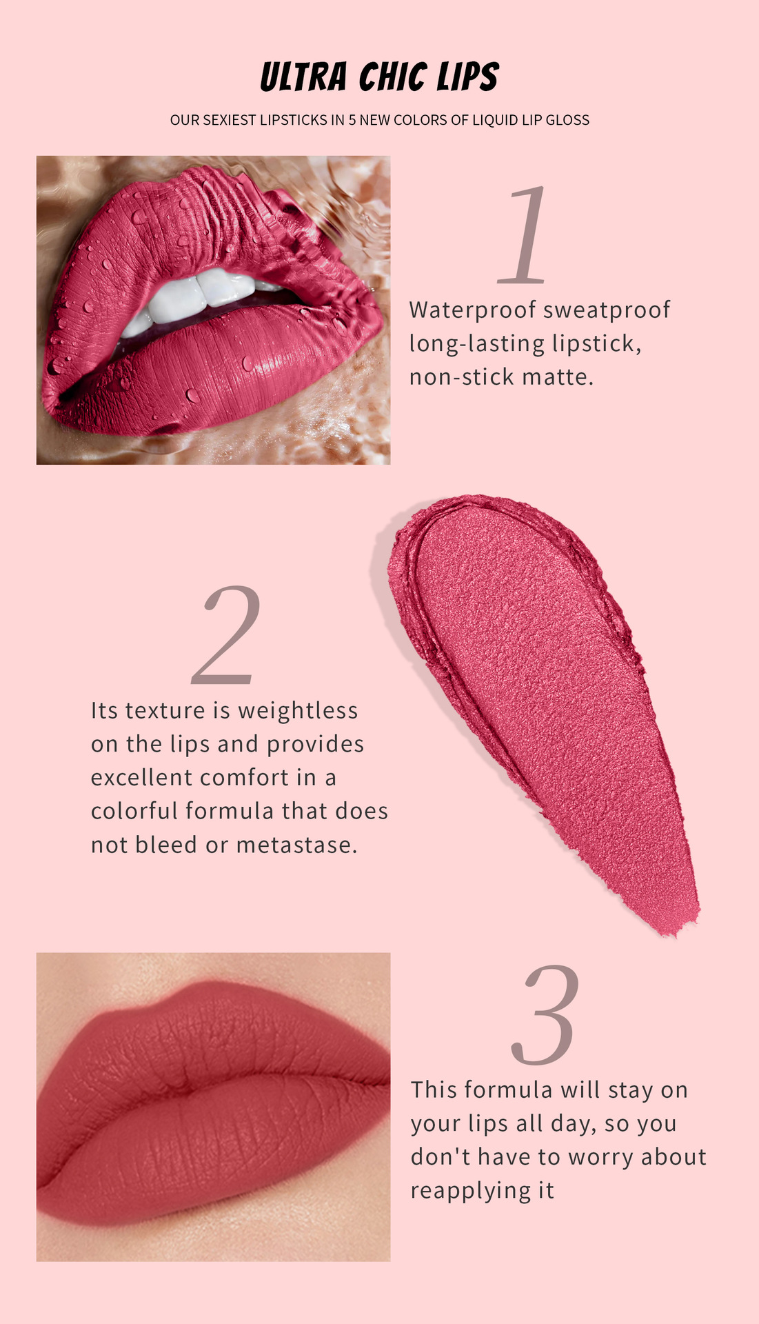Hellokiss Matte Lip gloss, velvet non-stick cup Lip gloss, Lip gloss, liquid lipstick, Lip Gloss makeup undefined