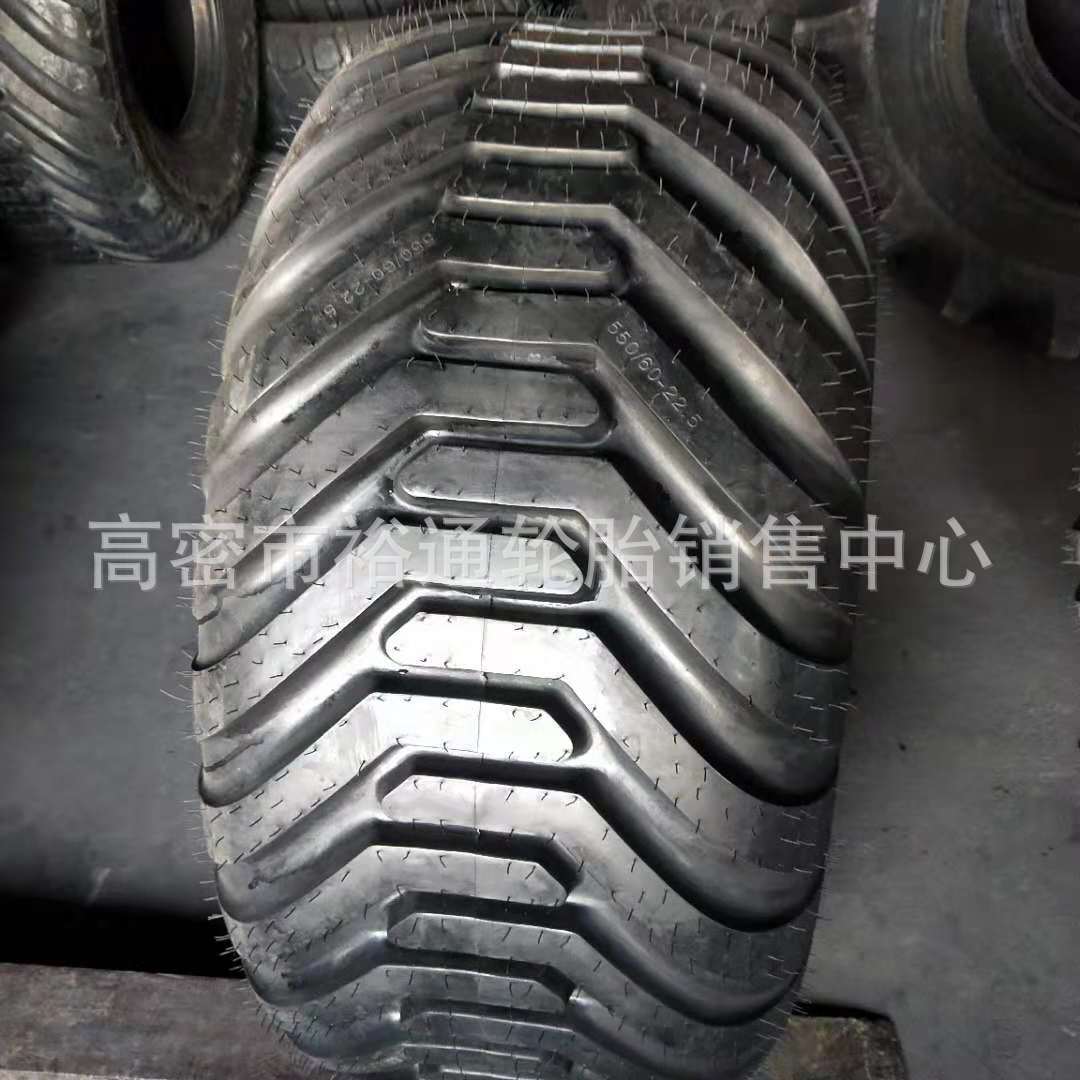 捆草机轮胎550 500 600/55 60R22.5宽基防悬浮林业轮胎19.0/45-17