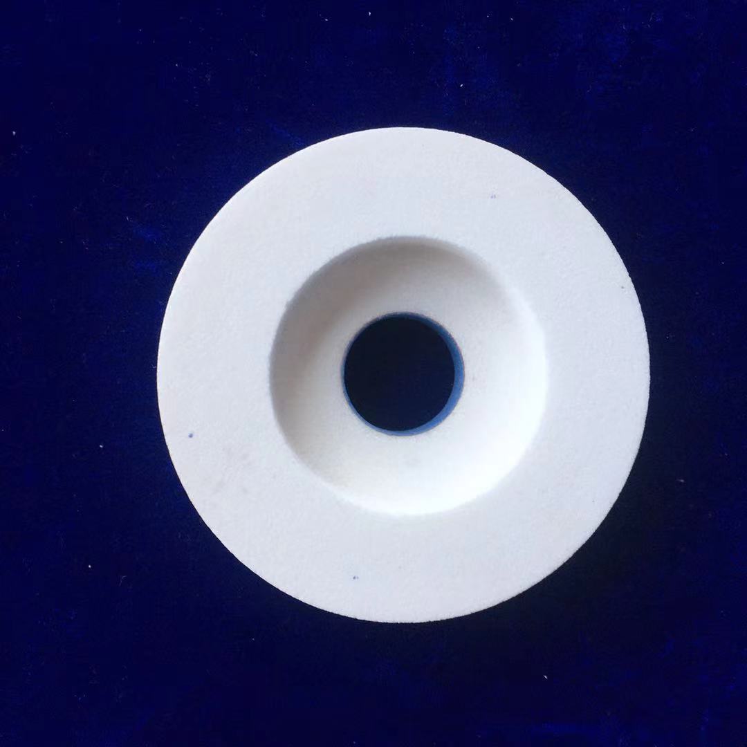 科美 白刚玉砂轮单面凹 台式磨床用陶瓷沙轮 磨合金钢淬火钢用