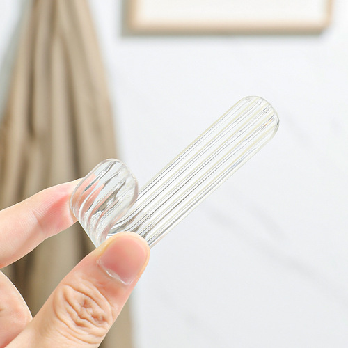 Acrylic adhesive hook key clothing traceless strong adhesive punch-free hook bathroom bathroom door back nano hook