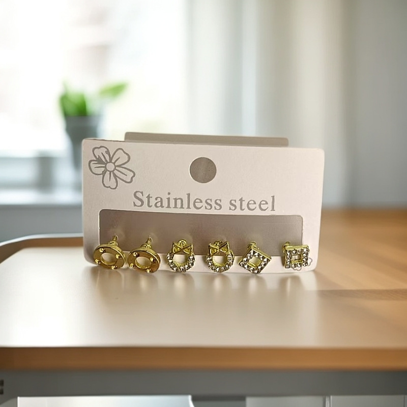 Fábrica directa de alta calidad pegatinas de PVC pendientes tarjetas de pendientes de una variedad de tamaños de joyería de orejas de papel fijo logotipo fijo en stock