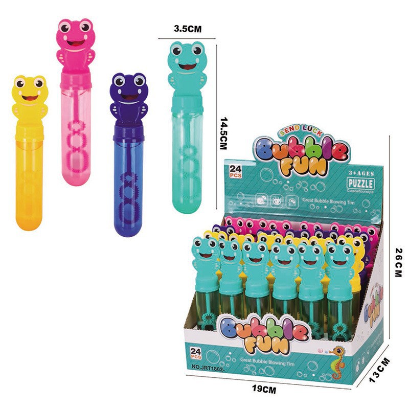 14cm Water Putting Water Publly Bubble (Frog model) 1