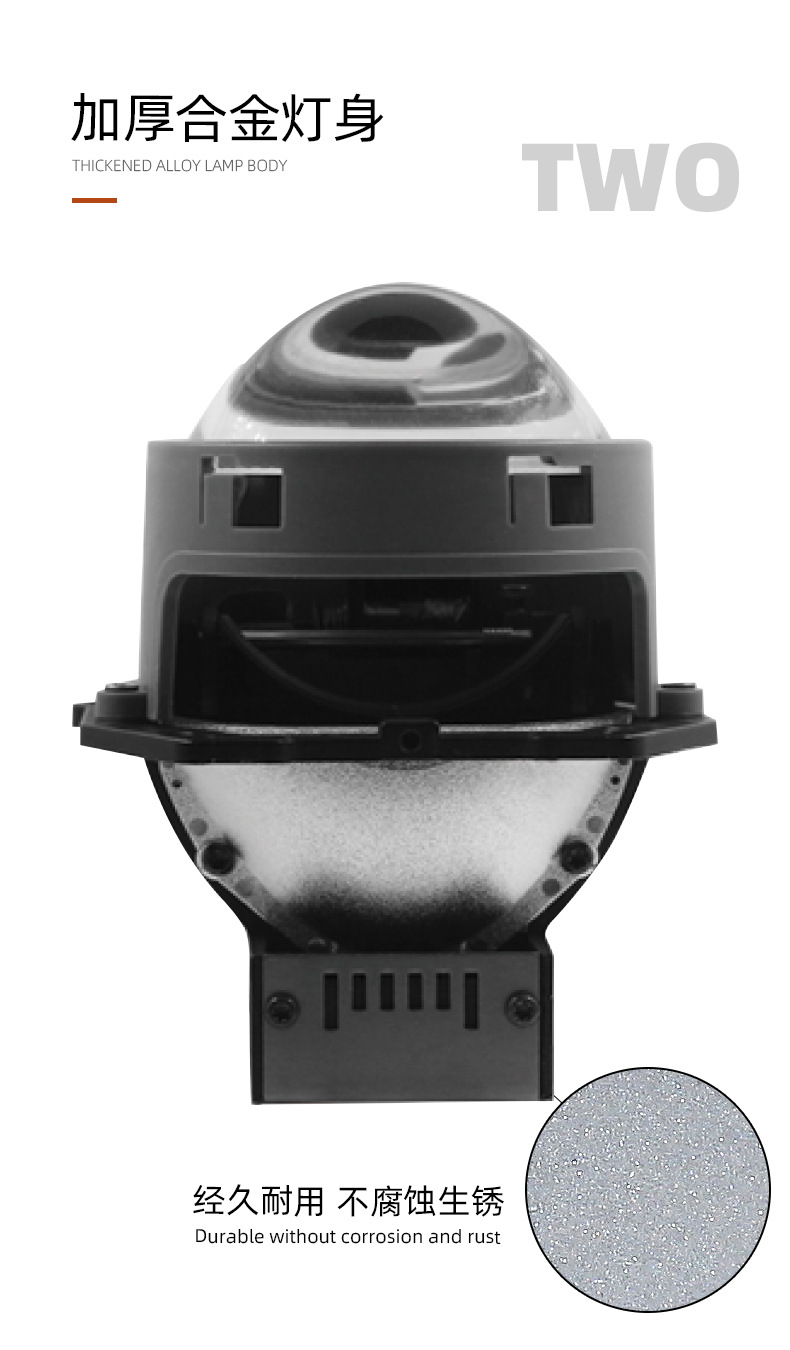 3inch A8Mini Car Led Headlights Dual-Lens Far and Near Integrated Universal Bugatti Modification