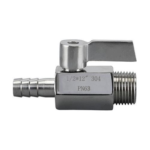 All steel 304/316 leather ball valve, stainless steel sewage ball valve, pagoda bamboo joint exhaust and water release