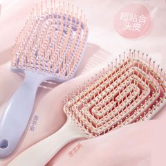 Fluffy hair root mosquito coil large curved comb for women's hair growth high skull rib comb massage styling curly hair air comb