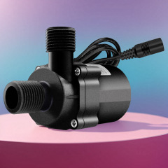 源头工厂DC41B耐高温水泵24V直流大流量水泵30W/60W大功率水泵