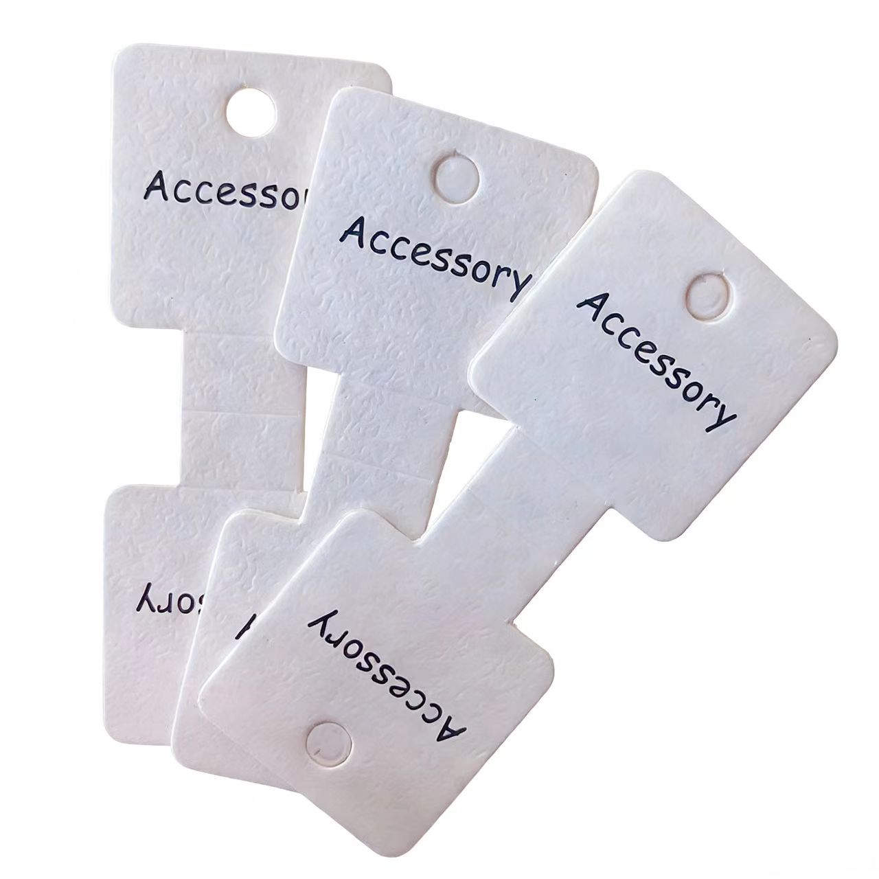 Tarjeta de embalaje de tarjeta plegable especial creativa tarjeta de cuerda de cabello infantil tarjeta de papel de anillo de intestino grueso tarjeta de cabeza de cuerda de papel joyas tarjeta de visualización
