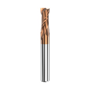 Tungsten Steel Milling Cutter 2-Edged Super-Hard 60-Degree Coated Solid Alloy Keyway Milling Cutter Two-Edged End Mill 6 10mm