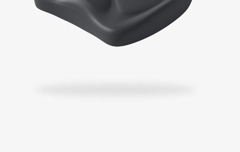 Cross-border New Memory Foam Cushion Ass Cushion Chair Cushion Waist Integrated Waist Protection Backrest Cushion Sedentary