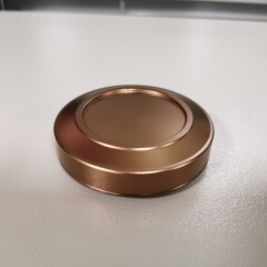 アルミニウム合金の外殻を中国式のお茶の缶のアルミニウム合金の蓋の75部品の瓶の蓋を変えてお茶の缶の合金の蓋を改造します。