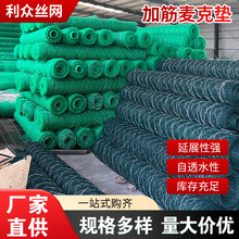 高尔凡加筋麦克垫 河道生态护坡 边坡绿化三维固土植被网厂家定制