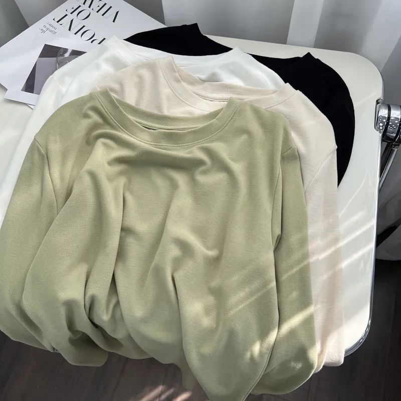 Outlets ~ Clearance Gentle Super Soft Waxy Double-sided German Velvet Solid Color Long Sleeve Jacket Joker Backing Shirt Women Outlets ~ Clearance Gentle Super Soft Waxy Double-sided German Velvet Solid Color Long Sleeve Jacket Joker Backing Shirt Women