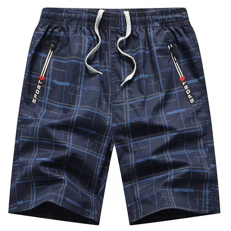 Shorts, cotton beach trousers, oversize