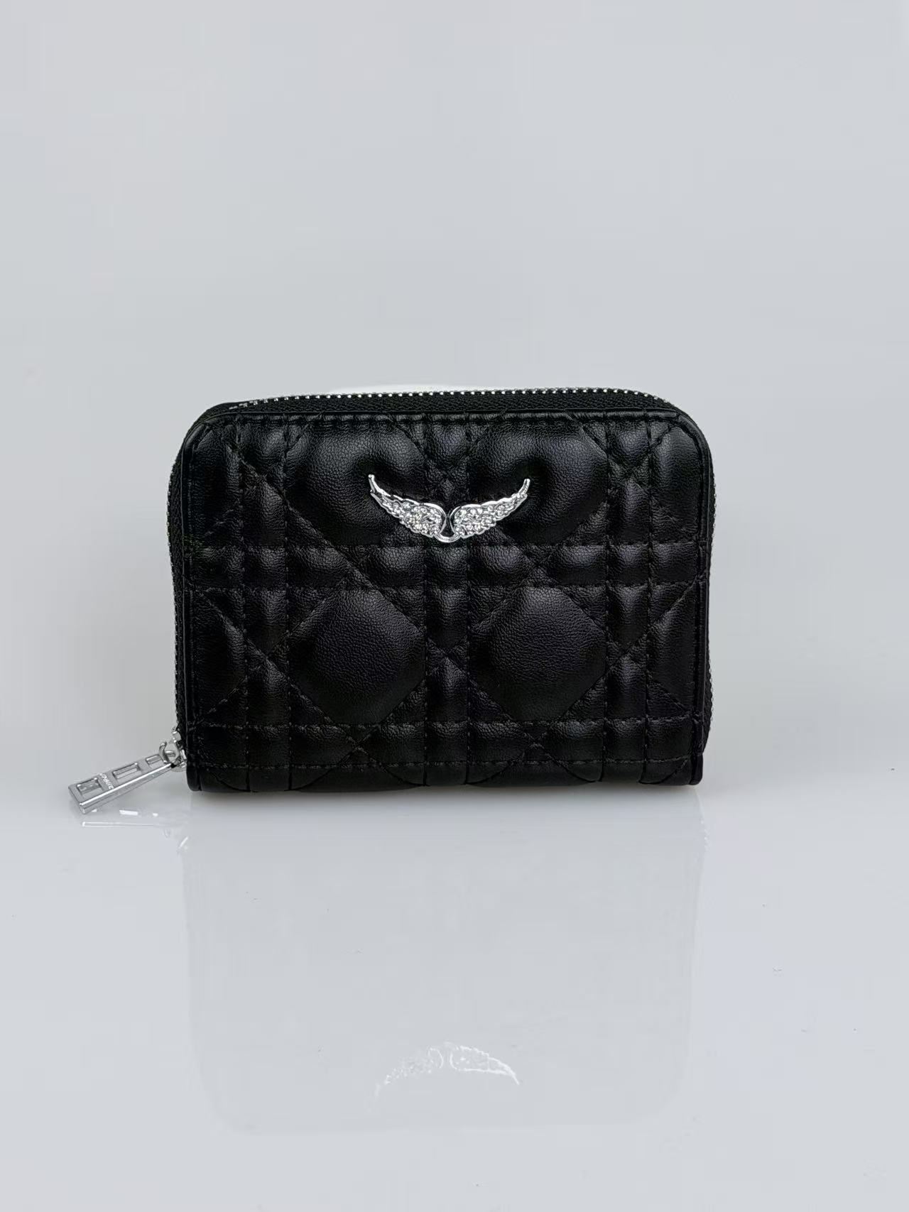 ZW Cartera Cartera de tarjetas de mano Europa y América simple Cartera de moda atmósfera nueva