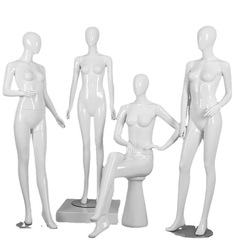 Model props female doll full body clothing store women's underwear wedding dress window display dummy human body female model stand