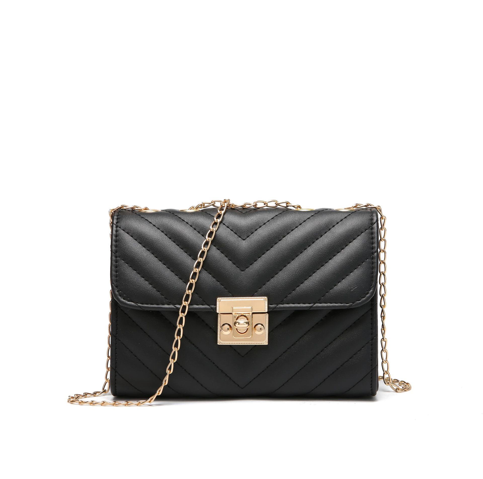 Bolso de mujer 2021 nuevo bolso cuadrado de cadena bordada, bolso casual, pequeño mochila claro, comercio exterior