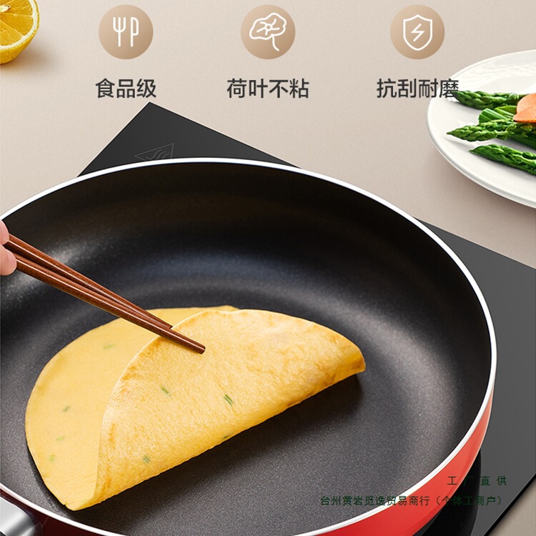 フライパンノンスティック家庭用オムレツパンケーキステーキノンスティックフライパンガスに適しています|undefined