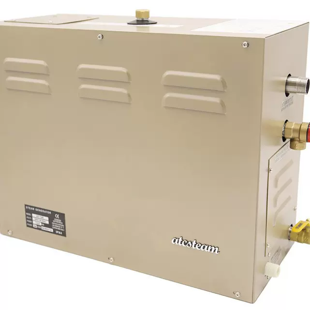 工厂直销4.5KW桑拿蒸汽机  家用蒸汽发生器自动除垢桑拿蒸汽房