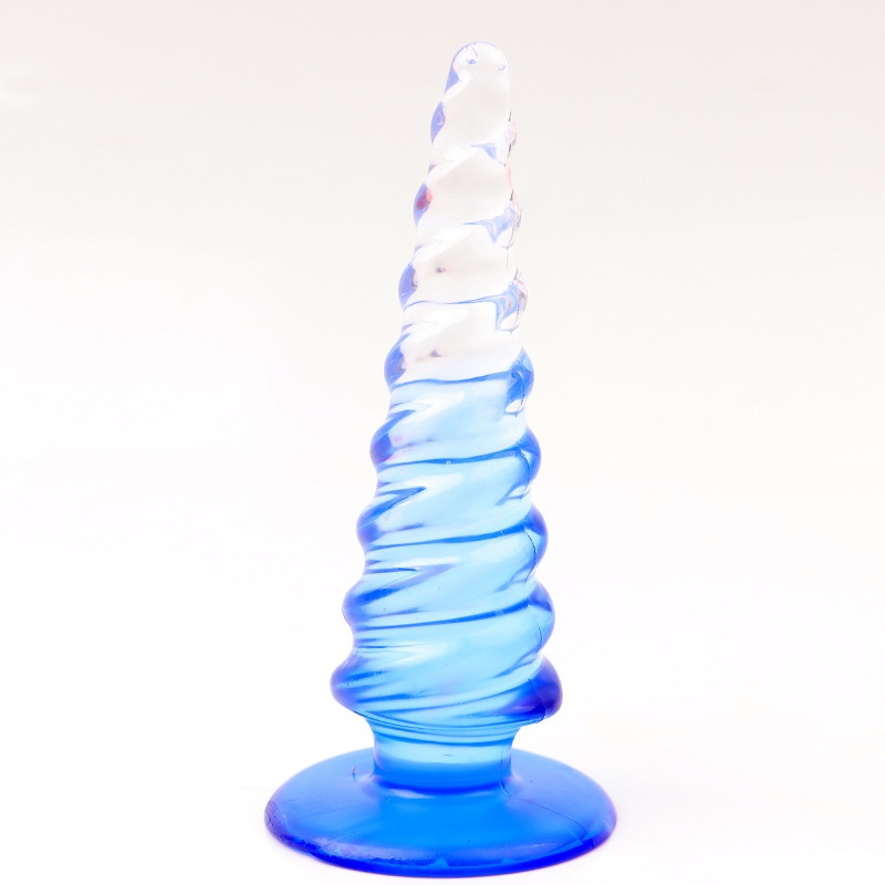 Jelly Anal Plug with Graduated Beads, Flexible TPE Beginner Anal Trainer — detail image 12