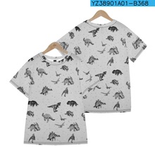 2022新款亚马逊 跨境 视觉艺术 创意休闲潮流男3D印花短袖 T恤