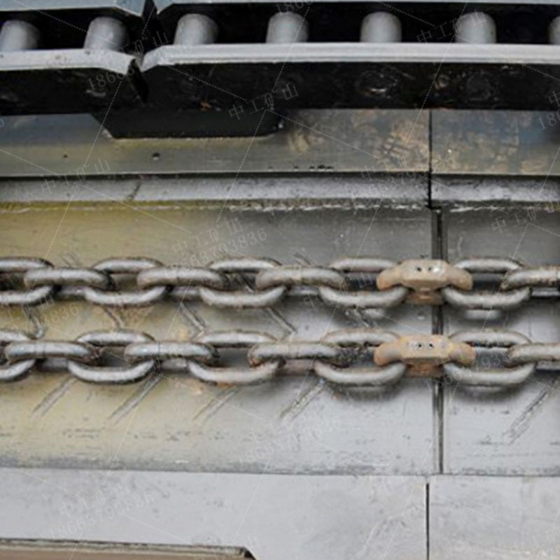 热处理25锰钒40T刮板机圆环链提 升机链条强度高