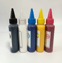 L1800彩色数码纺织墨水白墨柯式烫画墨水可填充打印机墨水uv墨水