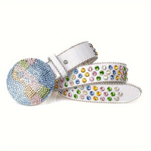 W 24031 Rhinestone Punk Belt ˮ�����������uͨ�羳