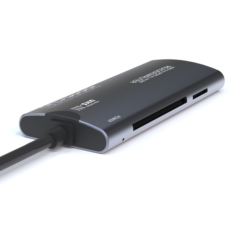 读卡器多功能USB3.0高速CF卡索尼MS相机SD/TF内存储卡XD适用苹果|undefined