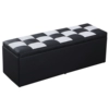 Black and white (leather) delivery
