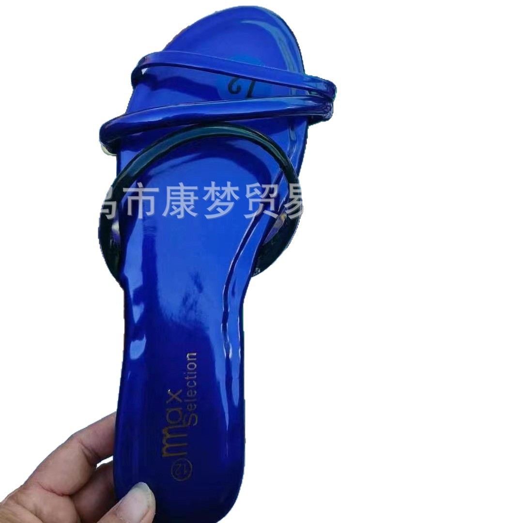 Comercio exterior nuevo verano transfronterizo zapatillas de dama zapatillas baratas moda miscelánea zapatillas frías al por mayor