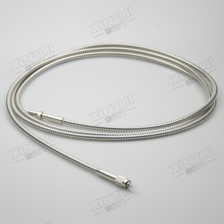 耐高温光纤 烤炉用 聚醯亚胺光纤 SMA905光谱仪光纤 600um