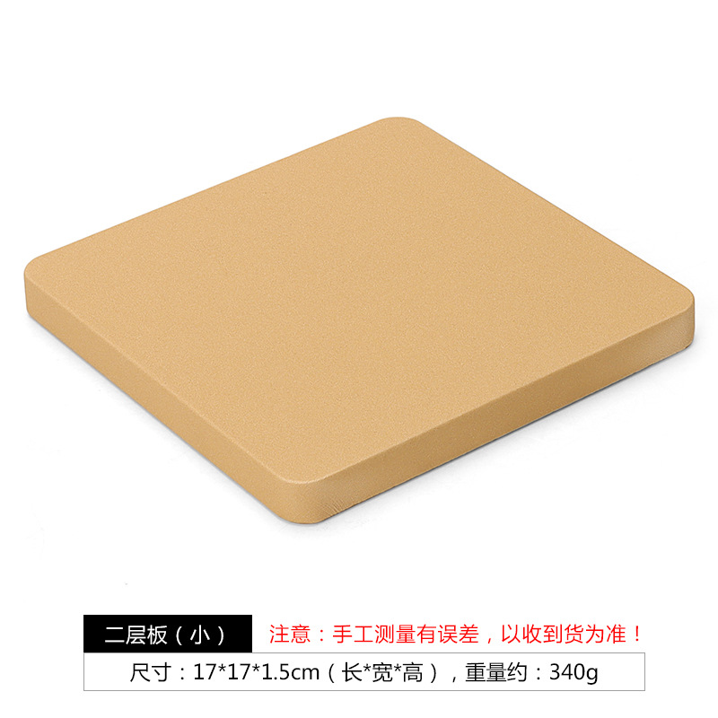 공작새 파랑 2단 선반 (소); 사이즈는 상세 이미지 참고