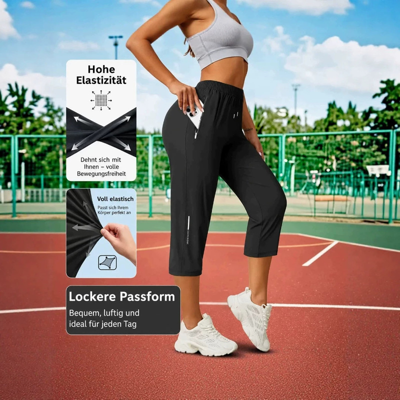 Outdoor Straight-Leg Quick-Dry Pants for Women, Breathable Thin Sports Casual Pants with Slight Elasticity for Spring, Autumn, and Summer - Manufacturer Outdoor Straight-Leg Quick-Dry Pants for Women, Breathable Thin Sports Casual Pants with Slight Elasticity for Spring, Autumn, and Summer - Manufacturer